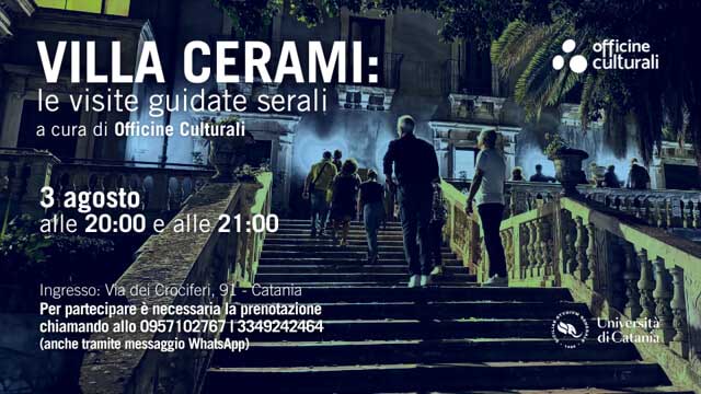 Villa Cerami visite guidate serali