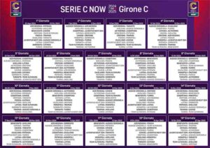 Calendario della Serie C Girone C