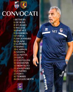 Formazione Ufficiale Catania Picerno