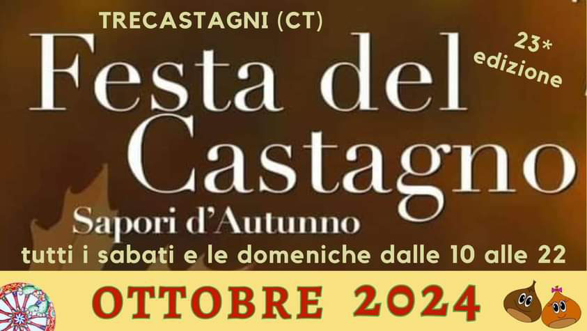 Festa del Castagno a Trecastagni: sapori d’autunno e tradizione Siciliana”