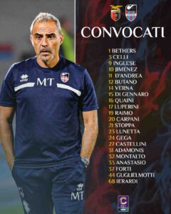 Formazione Ufficiale Casertana Catania