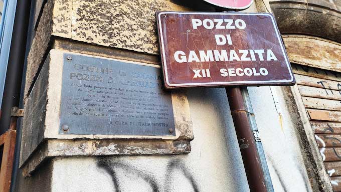 Pozzo di Gammazita a Catania