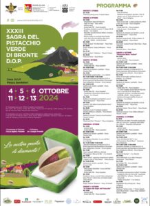 Sagra del Pistacchio Programma