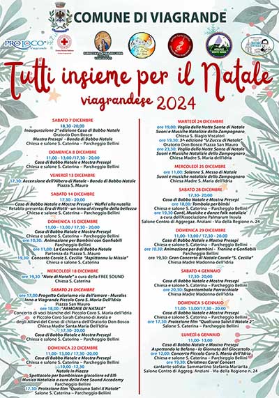 Natale a Viagrande 2024