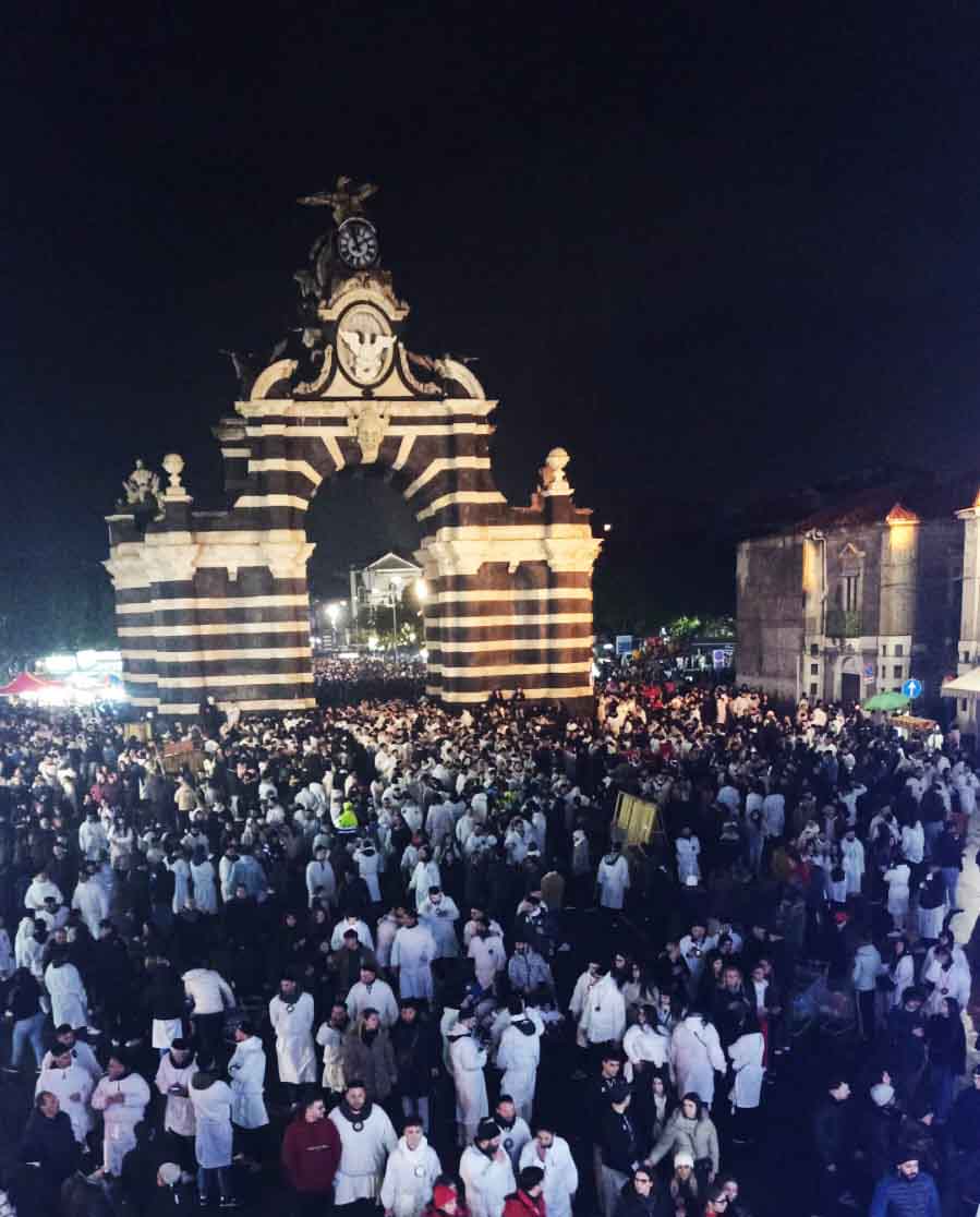 Sant’Agata il percorso del 5 Febbraio